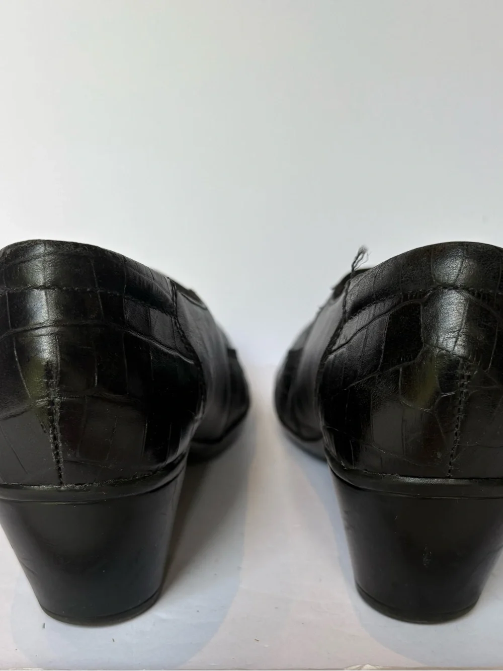 Clarks Women's Black Mary Jane Comfort Heels Size 9.5M